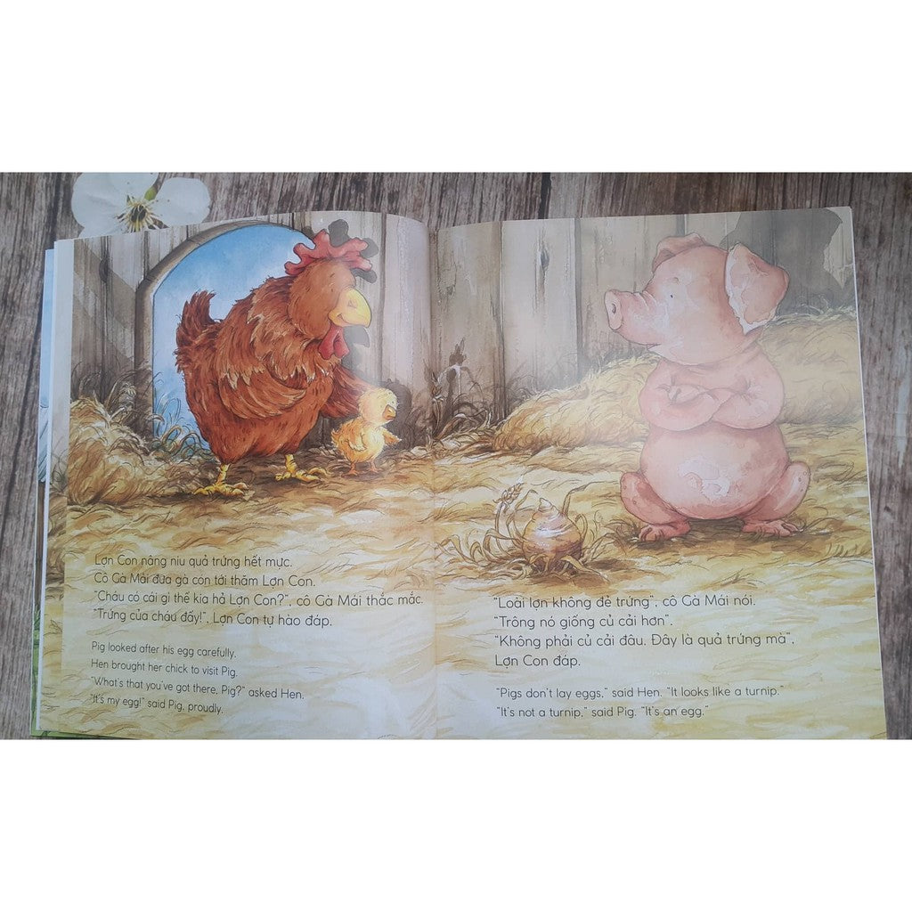 Sách Quả Trứng Của Lợn Con – Pig’S Egg (Book Song Ngữ )