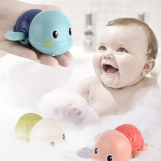 Swimming Turtle Bath Toys For Baby Tolder