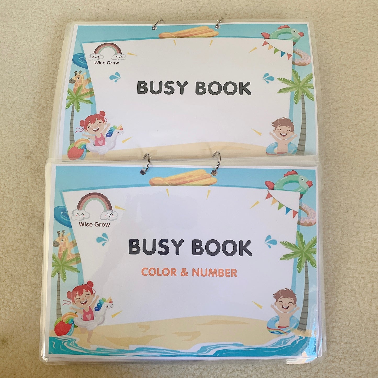 Busy Book - Color & Number