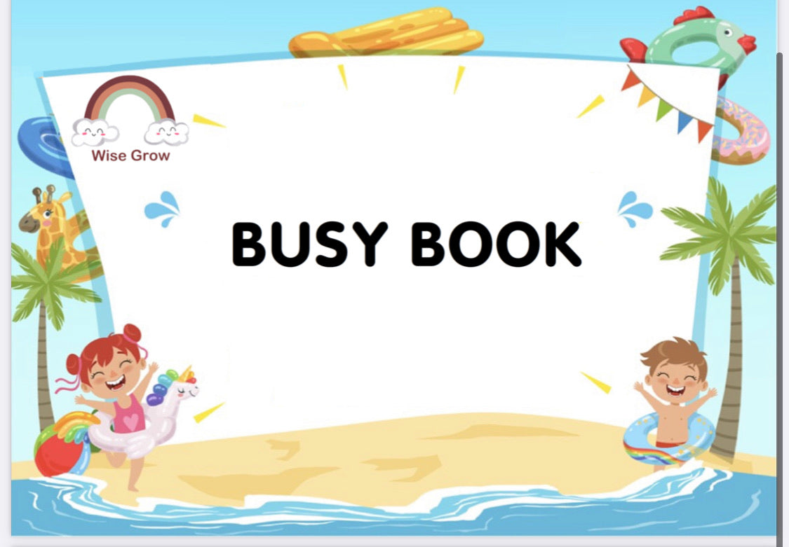 Busy Book - Full Version - 84 Pages